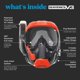 thumbnail image 3 of Máscara de Snorkel Seaview 180 V3 de Cara Completa para Adultos, 3 of 6