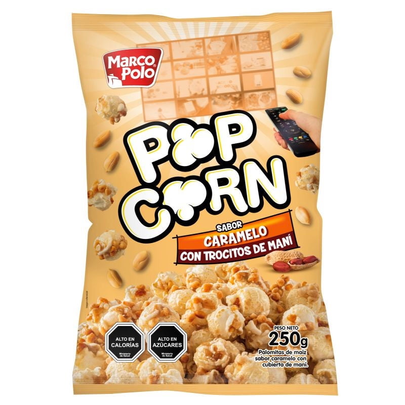 Pop Corn Maní 250 g Marco Polo