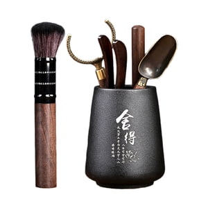 Magideal - Juego De Té De Kung Fu Juego De Té Tetera, Herramientas De Arte De Té Herramientas De Clip De Té Herramientas De Té De Gong Fu Portátiles Juego De Té , Estilo D