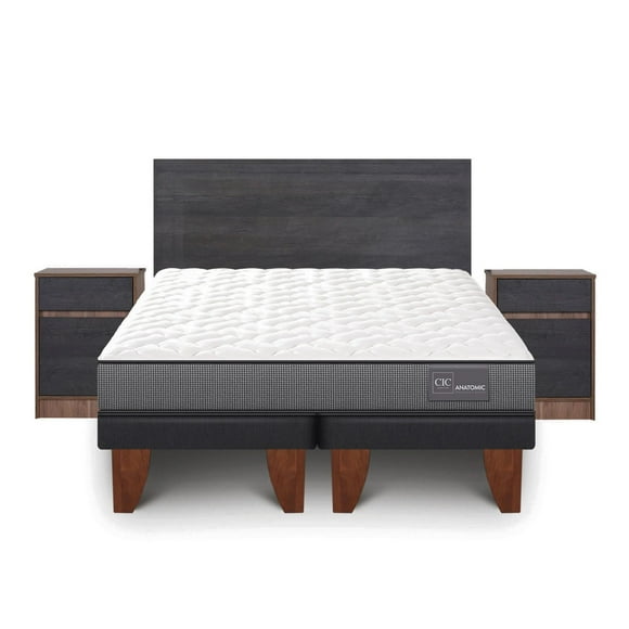 Cama Europea Anatomic King Base Dividida