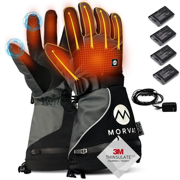 Kit de baterías recargables Morvat para guantes térmicos