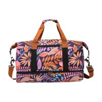 Ioensy - Bolsa De Viaje Con Correa De Hombro Ajustable Para Acampar, Hacer Ejercicio Al Aire Libre, Color Morado