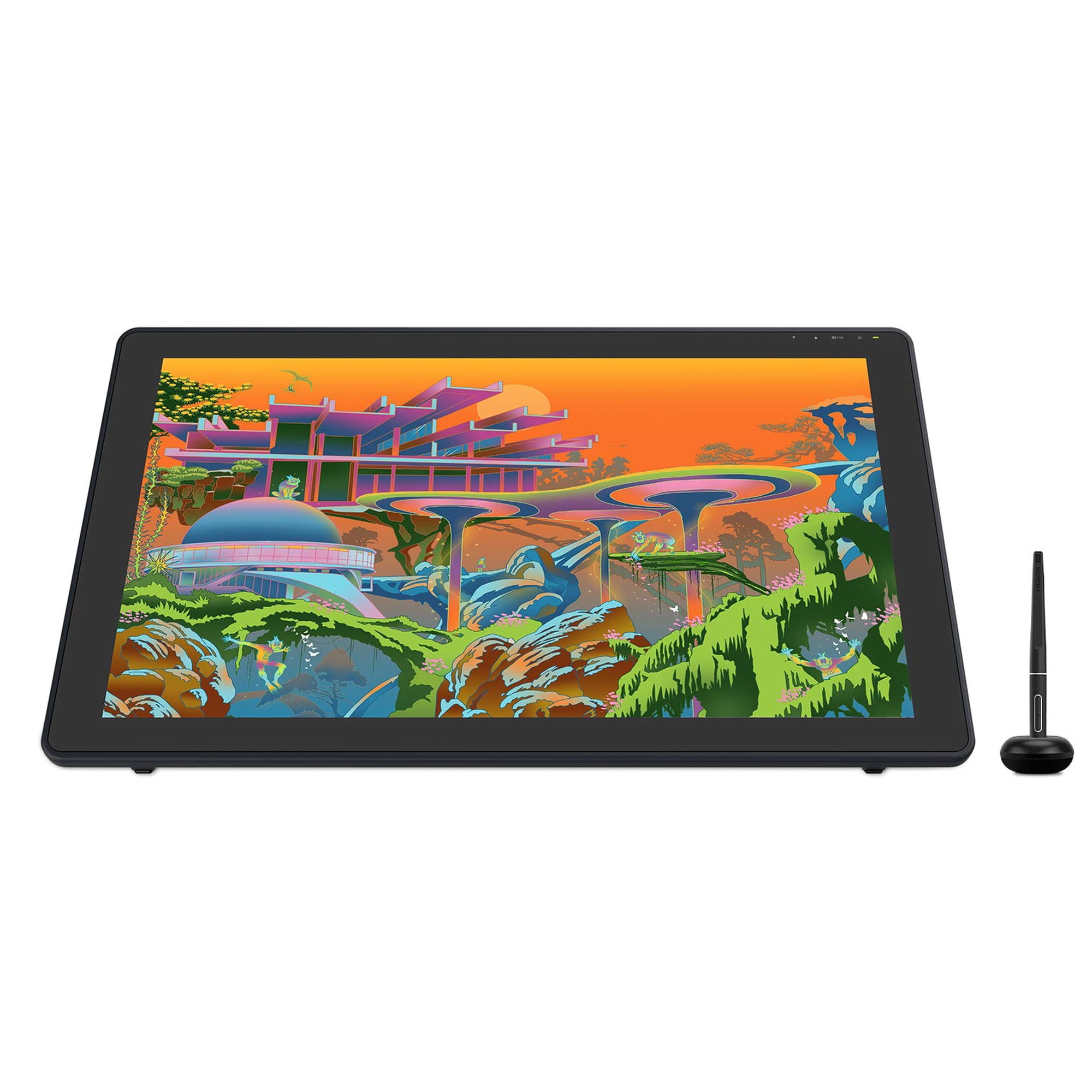 Tableta De Dibujo Huion Kamvas 22 Plus Qled 21,5 Pulgadas 140% Srgb