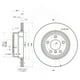 thumbnail image 2 of Disco Freno para auto BMW 320i 2004-2013 Delantero, 2 of 3