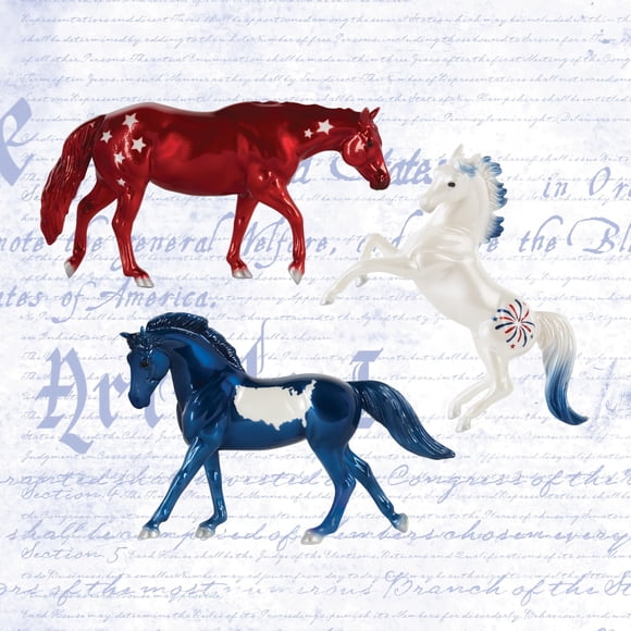 La búsqueda de la felicidad de la serie Stablemates de Toy Breyer Horses