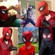 thumbnail image 5 of Máscara de Halloween de Spiderman, máscaras de superhéroe, disfraces de cosplay (rojo-1), 5 of 6