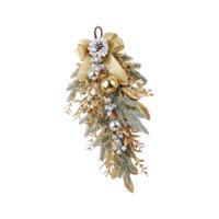 Bothyi - Adorno De Guirnalda De Bolas Colgantes De Navidad, Adorno Para Festivales, Oficina, Inauguración De La Casa, Guirnalda En Forma De Lágrima, 180 Cm