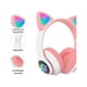 thumbnail image 3 of Audifonos Bluetooth Over Ear Orejas Gatito RGB Rosados, 3 of 4