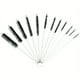 thumbnail image 1 of 12pcs, Reusable Straw Cleaning Brushes, Bottle Test Tube Long Straw Cleaning Brush, Nylon Washing Cleaner Tool, Reusable Bottle Straw Brush In Different Size (White-Black,12 Pieces), 1 of 4