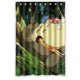 thumbnail image 1 of Cortina de ducha de Mi Vecino Totoro durmiendo con niños, juego de cortina de baño con ganchos, tamaño 48 x 72 pulgadas, 1 of 3
