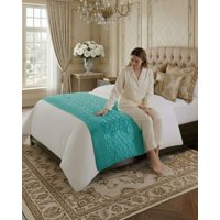 Mylhogar - Piecera De Cama Moderna Con Textura Ultra Suave