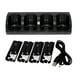 thumbnail image 1 of Estación De Carga + 4 Baterías De 2800 MAh Para El Mando A Distancia De Wii, Color Negro, 1 of 3