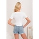 thumbnail image 1 of Polera Mujer Algodon Manga Corta Diseño Aplicaciones 2016, 1 of 4