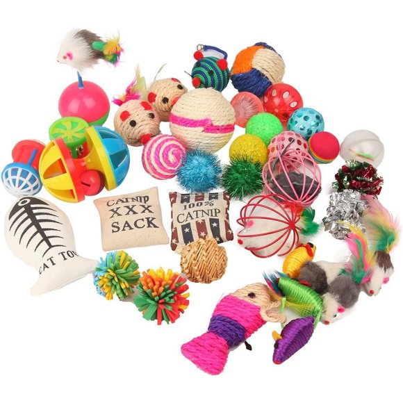 Set de Juguetes para Gatos Fashions Talk de 20 Piezas