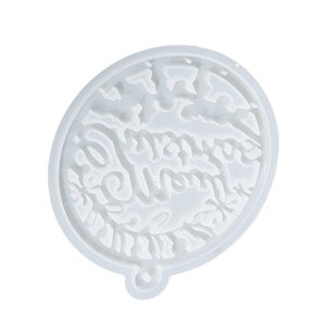 Bothyi - Colgante De Epoxi De Resina De Silicona, Campana De Navidad, Fabricación De Joyas, Estilo De Decoración Diyc