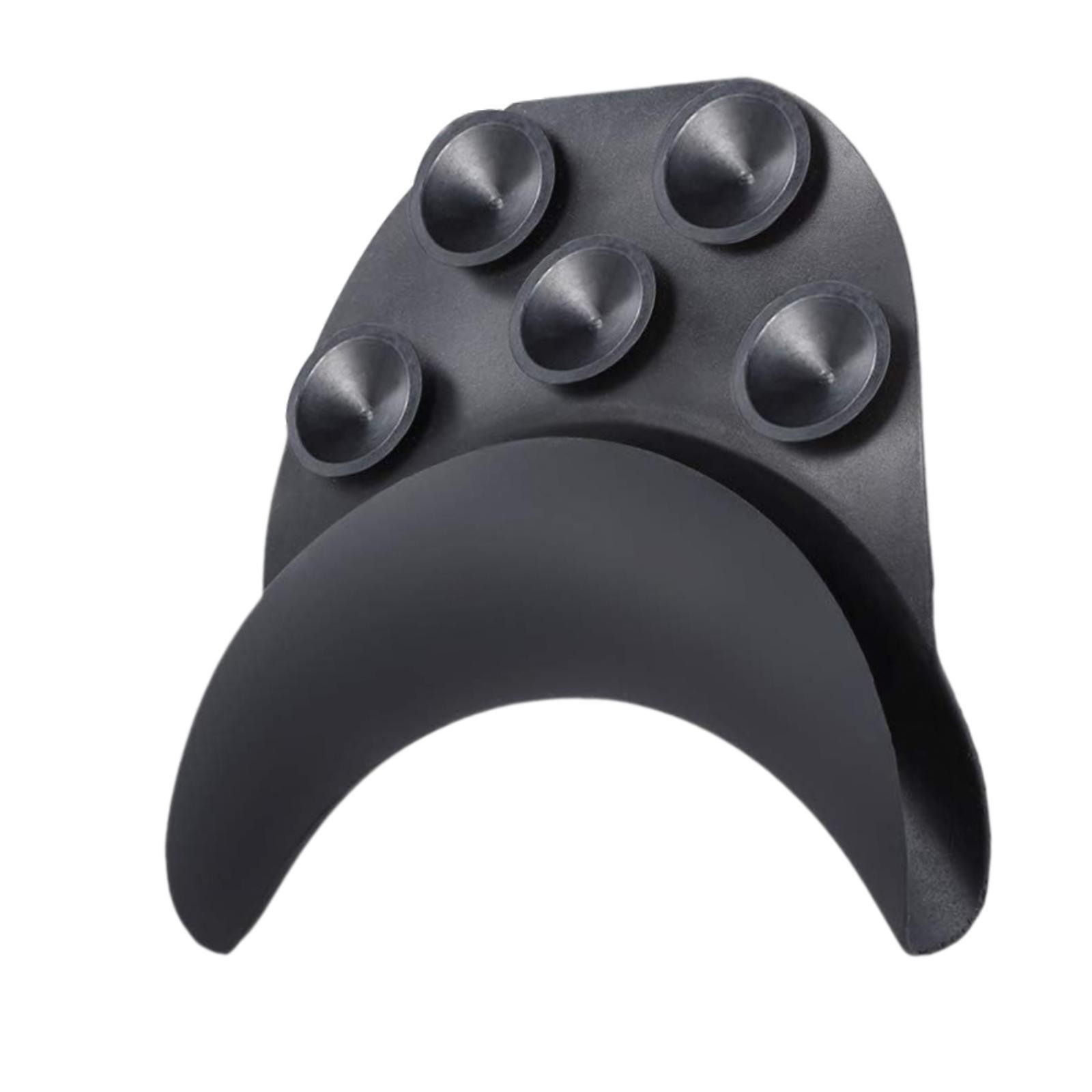 Magideal - Cojín Para Reposacabezas De Salón Con Ventosa, Silicona, Diseño Ergonómico, Accesorios De Peluquería, Cuenco De Champú Portátil Y Suave, Reposacabezas