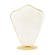 thumbnail image 1 of Collar De Terciopelo Busto Soporte De Exhibición Colgante Cadena Pendiente Estante De Joyería Beige, 1 of 1