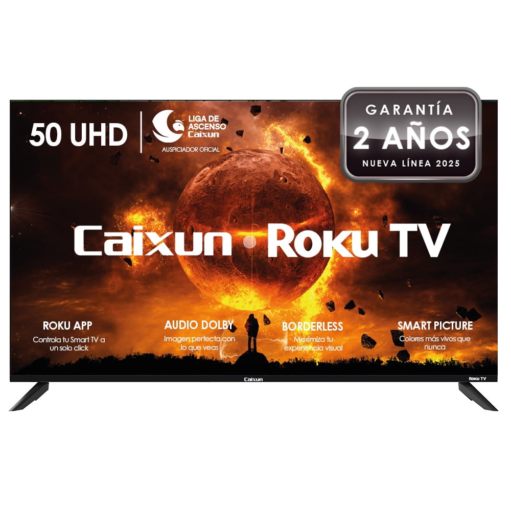 Smart Tv Caixun Led 50" Uhd 4k Roku Tv C50v1ur