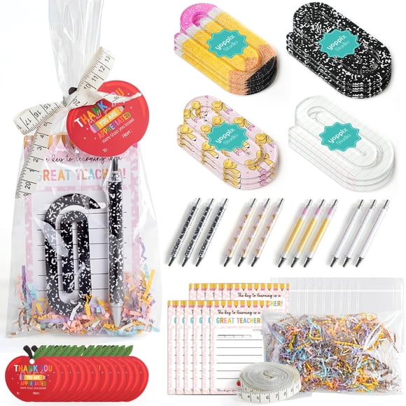 Set de regalo para docentes de 12 piezas con clips de papel – YOPPIX STUDIO