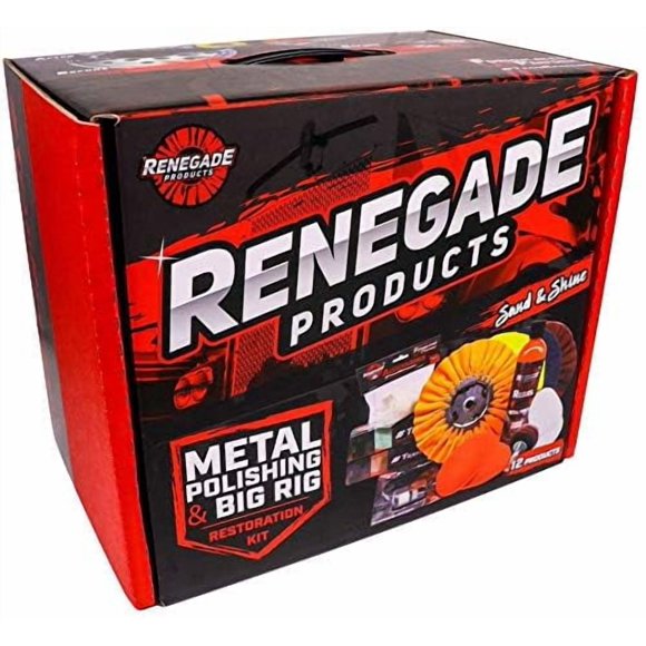 Kit de pulido de metal Renegade Products para camiones de gran tonelaje y tractocamiones