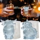 thumbnail image 1 of Molde de silicona para cubitos de hielo SIUPER – 2 piezas con forma de vaca de las Highlands, 1 of 8