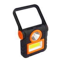 Genérico - Linterna Led + Cob Led Recargable Negro