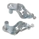 thumbnail image 3 of 2 Pasadores De Bisagra Para Puerta Con Poste En T, Bisagras Para Puerta, Colgador De Objetivo Para Jardín, Granja, Patio Trasero, Color Plateado, 3 of 5