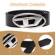 thumbnail image 3 of Cinturón retro con hebilla plateada y letra D para hombre, cinturón decorativo para vestir vaqueros, para mujer, primavera y verano, longitud ajustable., 3 of 5