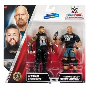 Pack De 2 Figuras De Acción Mattel Wwe Main Event Championship