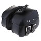 thumbnail image 1 of Negro Motocicleta dos bolsas Panniers Swing Arm Saddle Bag para Harley Yamaha, 1 of 5