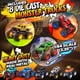 thumbnail image 3 of Set de juego Team Power – 8 camiones monstruo con arena de acrobacias, 3 of 7