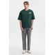 thumbnail image 4 of Polera Hombre Oversize Doble Print Verde, 4 of 4