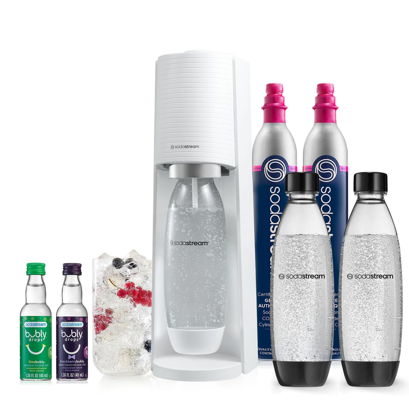 Máquina Para Hacer Agua Con Gas Sodastream Terra Con Co2 Y Botellas