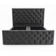 thumbnail image 2 of Cama 2 plazas doble Respaldo Capitone Gris oscuro Felpa, 2 of 4
