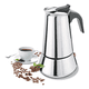 thumbnail image 1 of Cafetera Italiana 6 Tazas Plateada Lisa, 1 of 7