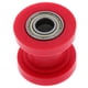 thumbnail image 5 of Guía de la rueda del tensor de la polea del rodillo de cadena de 10 mm para automóviles rojo, 5 of 5
