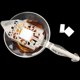 thumbnail image 5 of Juego de 4 cucharas de ajenjo NSBELL de acero inoxidable vintage, 5 of 5