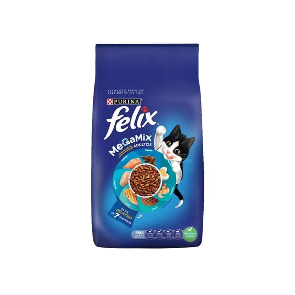 Felix Megamix Para Gatos Adultos 15 Kg.