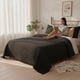 thumbnail image 3 of Cubrecamas Quilt King Negro Wonder Collection Martine, 3 of 7
