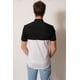 thumbnail image 4 of camisa cuello mao color blanco y negro manga corta fit, 4 of 4