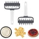 thumbnail image 1 of 2 piezas de plástico para masa de pizza, perforadora de agujeros para tartas, galletas, rodillo de amasar pan, herramienta para hacer corteza de repostería para el hogar y la panadería., 1 of 7