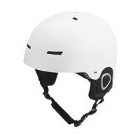 Ioensy - Casco De Esquí Para Hombre Y Mujer, Casco De Snowboard Para Andar En Patineta, Escalar Rocas, Andar En Bicicleta, Color Blanco, Talla M