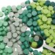 thumbnail image 5 of Perlas de cera de sellado Atopbb 250 piezas Mezcla verde de 5 colores, 5 of 7