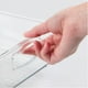 thumbnail image 3 of Pequeños contenedores de plástico para baño con asas para organizar el armario, el tocador o el estante del armario, organizador de accesorios para pastillas transparentes., 3 of 8
