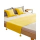 thumbnail image 3 of Piecera Sin Fundas Con Pompones Amarillo, 3 of 4