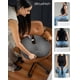 thumbnail image 5 of Cojín De Asiento De Espuma Viscoelástica Ergonómica Negro, 5 of 9