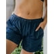 thumbnail image 1 of Traje de baño short largo azul marino mujer, 1 of 7