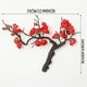 thumbnail image 4 of 1pc Silk Plum Blossom: Brighten Up Your Home with a DIY Chinese Lunar New Year Flower & Vase Set!, 4 of 4