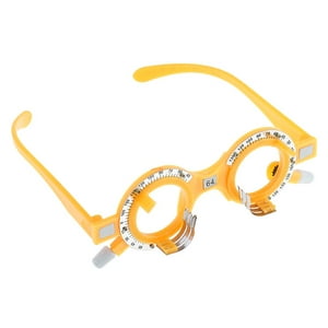Genérico - Plástico Optical Trial Lens Frame Oftalmología Optometría Equipo Óptico 64Mm