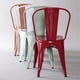 thumbnail image 2 of Silla Diseño Tolix Asiento Metal Rojo, 2 of 7
